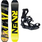 SET TAVOLA SNOWBOARD RAVEN BARRACUDA 154  e ATTACCHI rapidi FASTEC  M  L  XL