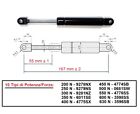 PISTONE PISTONCINO MOLLA A GAS Interasse 167 mm 10 Tipi di Forza RICAMBIO