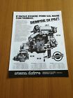 1984 MOTORI MARINI DIESEL YANMAR SERIE GMF GM GMC PUBBLICITA VINTAGE AD