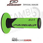 MANOPOLE CROSS ENDURO PROGRIP LUNGHEZZA 115MM DIAMETRO 22 25 801-138 NERO/VERDE