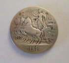 1 LIRA 1910 QUADRIGA - ARGENTO - VITTORIO EMANUELE III "NON COMUNE"