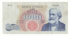 1000 LIRE GIUSEPPE VERDI I°  TIPO EMISSIONE  05 - 07 - 1963