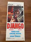 101S,LOCANDINA, Django Sergio Corbucci, Franco Nero 1966 spaghetti western