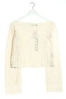 HOUSE OF HARLOW 1960 Pullover all’uncinetto Donna Taglia IT 42 bianco sporco