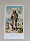 San Rocco, Holy Card, Paco 498