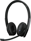 Cuffie ad archetto Wireless e Bluetooth con microfono Nero 1000882 Sennheiser