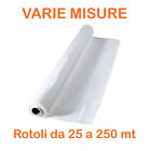 Telo TNT tessuto non tessuto 17gr/mq bianco polipropilene rotolo Varie larghezze