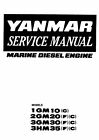 Yanmar 1GM10, 2GM20, 3GM30,3HM35 MARINE DIESEL ENGINE REPAIR MANUAL COMPLETE