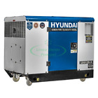 Generatore di corrente diesel Hyundai silenziato monofase e trifase su ruote11Kw