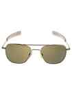 AMERICAN OPTICAL – American Optics 55 mm Air Force Sunglasses gold