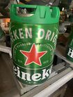 Heineken 5L Mini Keg  Steel Beer Can Empty DRAUGHT Keg Man Cave Bar