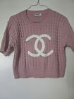 CHANEL STRICK PULLI KURZARM