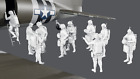 WWII US Airborne Boarding - 10 Figure Set