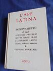 Manuale Hoepli Ape Latina