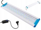 Lampada Plafoniera Barra Luce a 36 LED per Acquario Marino Dolce Regolabile 30cm