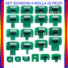 KIT 22 ADATTATORI SCHEDINI A MOLLA PER DIMA- KTAG-KESS TRICORE JTAG BDM