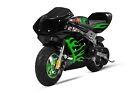 Carena Completa in Plastica Fiamme Verdi Carenatura per Minimoto 49cc PocketBike