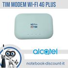 Alcatel TIM Modem Wi-Fi 4G Plus WHITE Saponetta Wi-Fi 4G NUOVA MW70VK