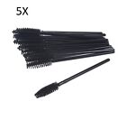 5 APPLICATORE SPAZZOLA MASCARA ciglia pennello trucco occhi Extension Make Up