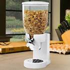 Dispenser Cereali Singolo Contenitore Dosatore Distributore Storage Pasta Bianco