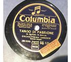 Orchestrina Gnecco-Tango di Passione-Rose e Viole-10" 78 rpm - Columbia D.Q 121