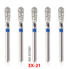 1-100 DENTAL FRESE DIAMANTATE PER TURBINE DENTISTA ODONTOTECNICO FG 1.6mm PUNTE