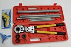 Pressatrice manuale raccordi tubo multistrato matrici TH 16 20 26  32 kit molle