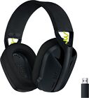 Logitech G435 LIGHTSPEED Ultra-light Wireless Gaming Headset Dolby Atmos - Black