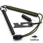 Uxellus Feuerstarter🔥XXL Feuerstab Feuerstahl Feuerstein Magnesium Firesteel🧨