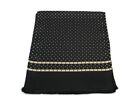 SCIARPA SETA uomo NERA E GRIGIA MAN silk scarf VARIE DISPONIBILI 33 140 M ITALY