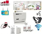 KIT ALLARME CASA SENZA FILI COMPLETO ANTIFURTO WIRELESS GSM CONTROLLO DA REMOTO