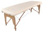 LETTINO DA MASSAGGIO LETTINI PER MASSAGGI 2 ZONE LEGNO BASIC PORTATILE 12 KG