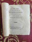 Pierre Corneille (Pietro Cornelio) Il Cid tragedia 1794 tradotto da G. Greatti