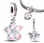 Charm Anhänger "Blume" 925 Sterling Silber passend für Pandora Armband B092