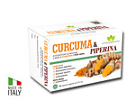 CURCUMA E PIPERINA 60 CAPSULE, FORMULA CONCENTRATA 95%, CONSEGNA GRATUITA 24 ORE