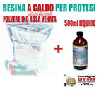 RESINA METACRILATO A CALDO ROSA V. PER PROTESI DENTALE 1Kg+500ml, ODONTOTECNICO