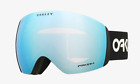 Oakley 7050 83 Flight Deck L Maschera Neve Snow Goggles Black Prizm Sapphire