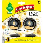 Arbre Magique Pop,confezione da 2 profumatore per auto VANILLA Vaniglia