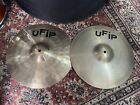 UFIP 14” ‘Quick Beat’ Style Hi-Hat Cymbals