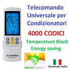 TELECOMANDO UNIVERSALE PER SHARP CONDIZIONATORE CLIMATIZZATORE D ARIA