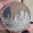 NAPOLI MEDAGLIA CIVITATES ITALICAE ARGENTO SILVER FIOR DI CONIO UNC