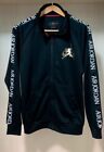 Rare Vintage Nike Air x Jordan Track Jacket Men Size S Black 1 Felpa Giacca Uomo