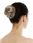 Chignon Ciambella Capelli Chignon Raccolti Braun Biondo Platino con Meches