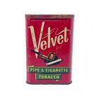 1960ca * Scatola in Latta Tabacco "Velvet, Pipe E Cigarette Tobacco - America s