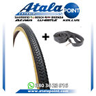 COPERTONE 700X28 PARA NERO+CAMERA D ARIA BICI BICICLETTA CITY BIKE VINTAGE