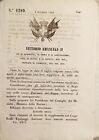 Decreto V. Emanuele II - Nel Corpo Reale Equipaggi 210 inscriti marittimi - 1860