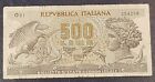 Banconota 500 Lire Aretusa 23/02/1970