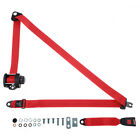 Posteriore Automatico Sedile Cintura per Suzuki Santana 2dr 1982-1989 Rosso