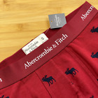 Abercrombie & Fitch A&F Iroquois Mountain Burgundy Boxer Briefs Size Small