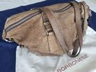 Borsa a mano donna Borbonese usata Handbag vintage borsetta in pelle cerniera